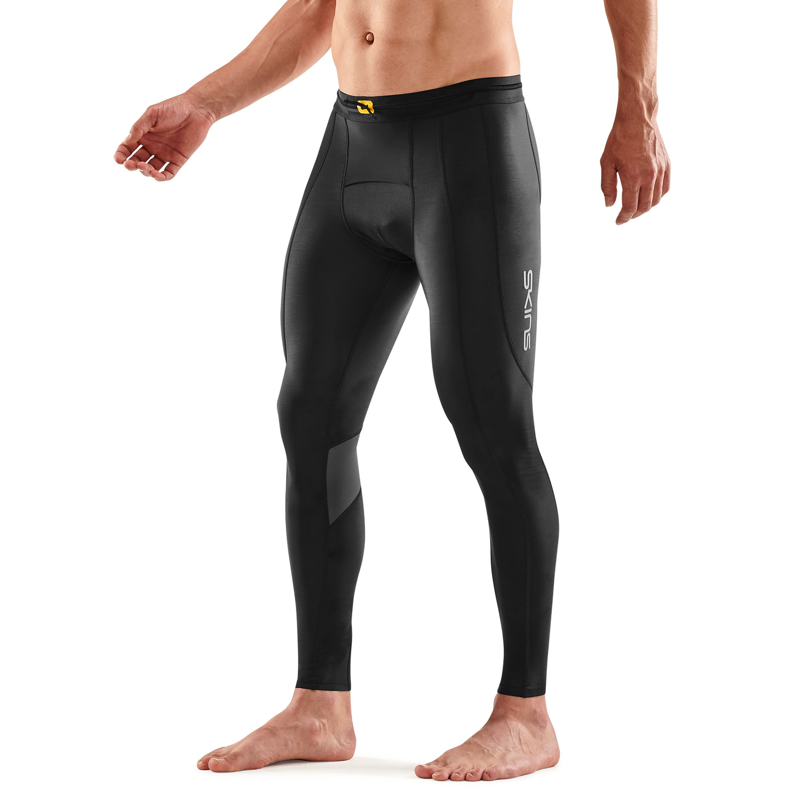 SKINS SERIES-3 MEN'S RECOVERY LONG TIGHTS BLACK/GRAPHITE - SKINS