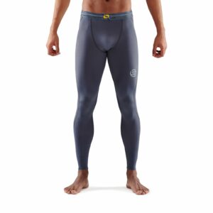 SKINS SERIES-3 MEN'S TRAVEL AND RECOVERY LONG TIGHTS CHARCOAL - SKINS  Compression UK